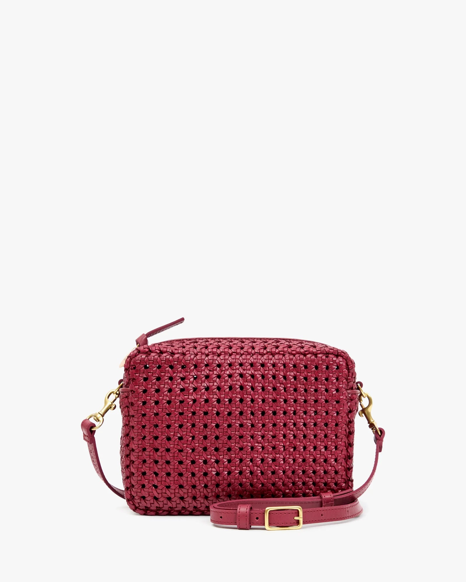 Clare V. Midi Sac in Rattan CVH1000340-PLUMY-OS