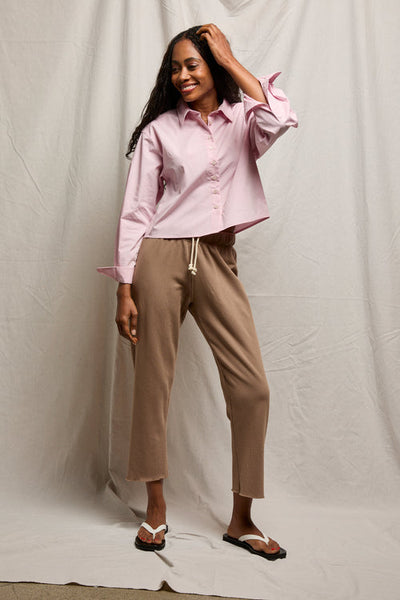 Perfect White Tee Jamaica Beach Fleece Drawstring Pant