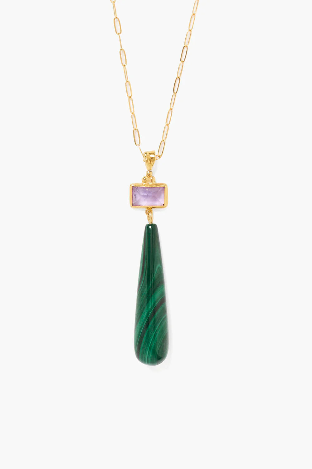 Chan Luu Messina Necklace Malachite Mix NG-15273