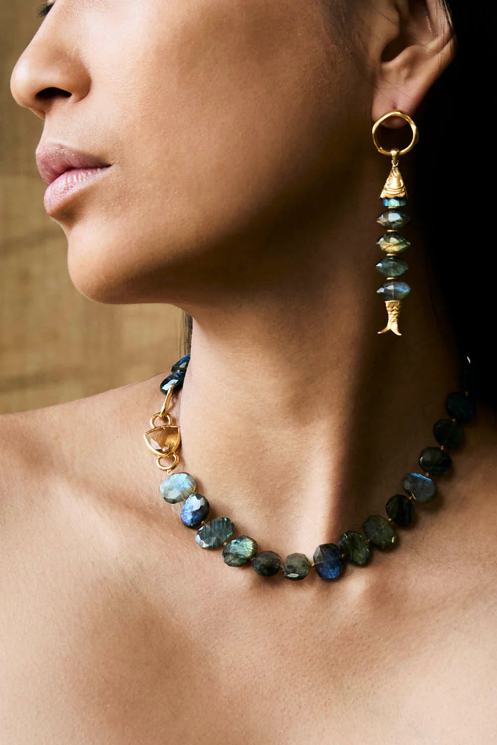 Chan Luu Ursula Necklace Labradorite NG-15372