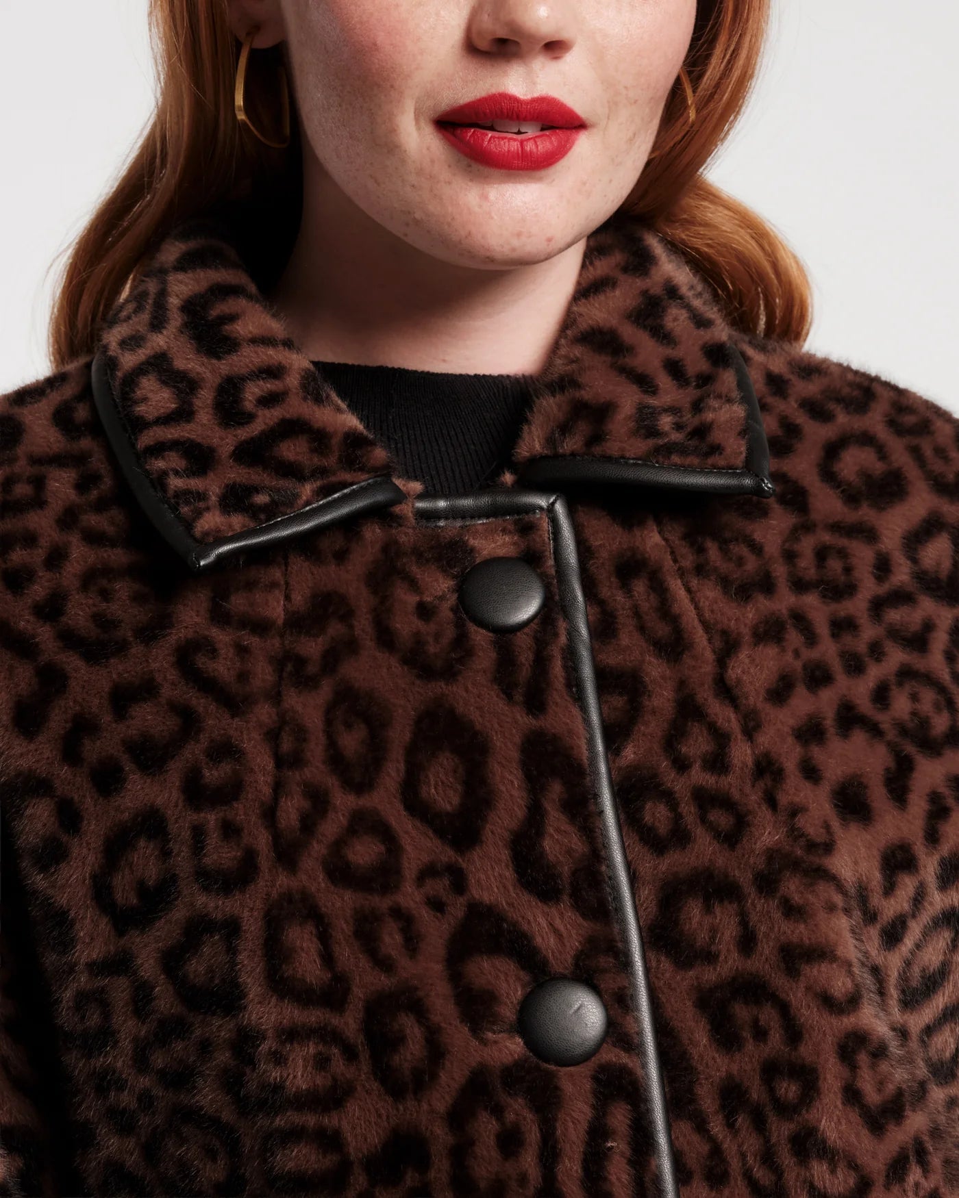 Frances Valentine Nico Faux Fur Poncho