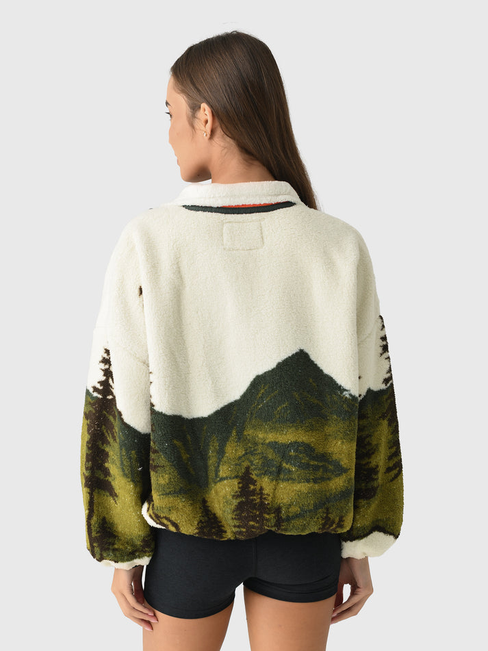 The Great The Plush Terrain Full-Zip in Mountain View Landscape