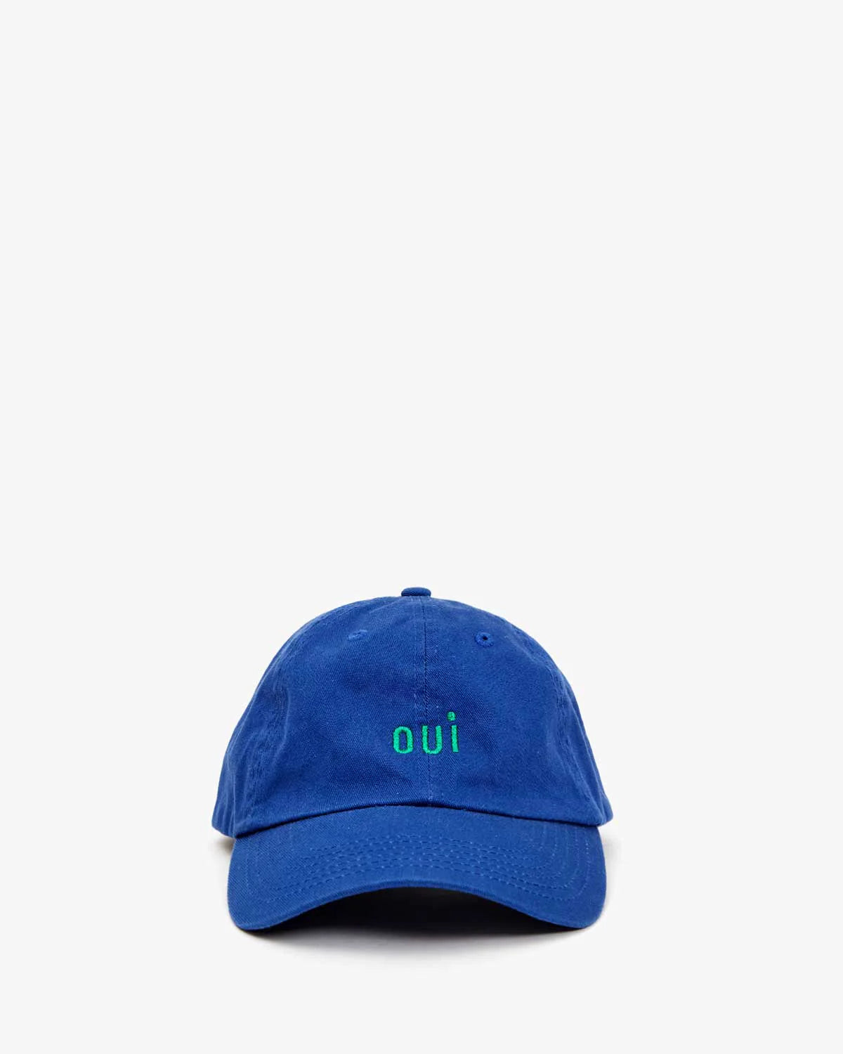 Clare V. Baseball Hat petit Oui Royal Blue AC-HT-HT-100136