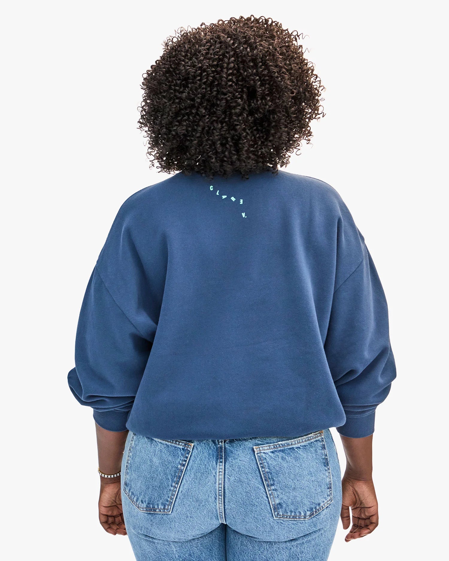 Clare V Oversized Sweatshirt - Grand Block Ciao AP-LS-LS-100307