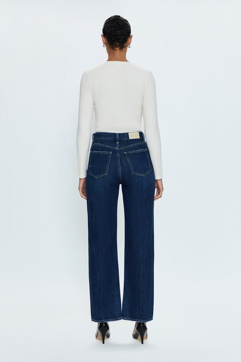 Pistola Cassie Super High Rise Straight Jean