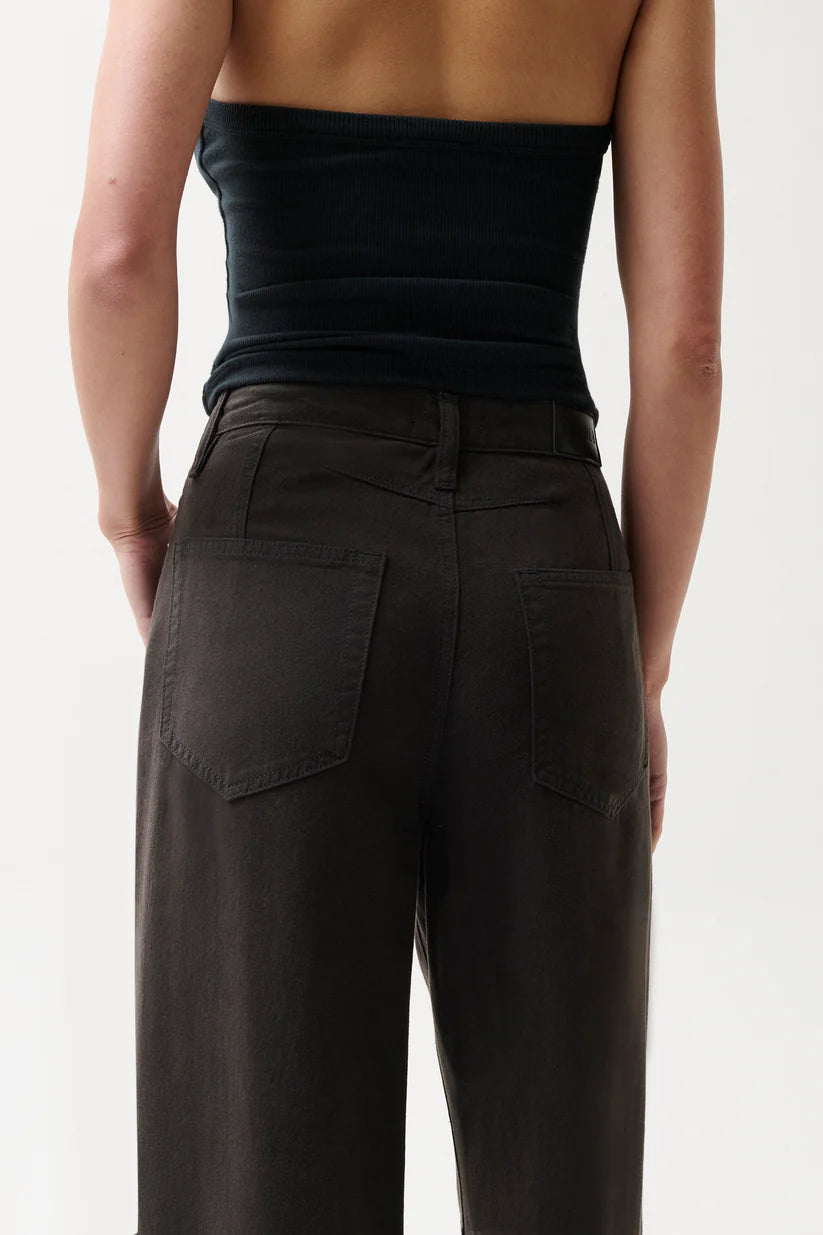 Psitola Sydney High Rise Linen Bowed Wide Pant