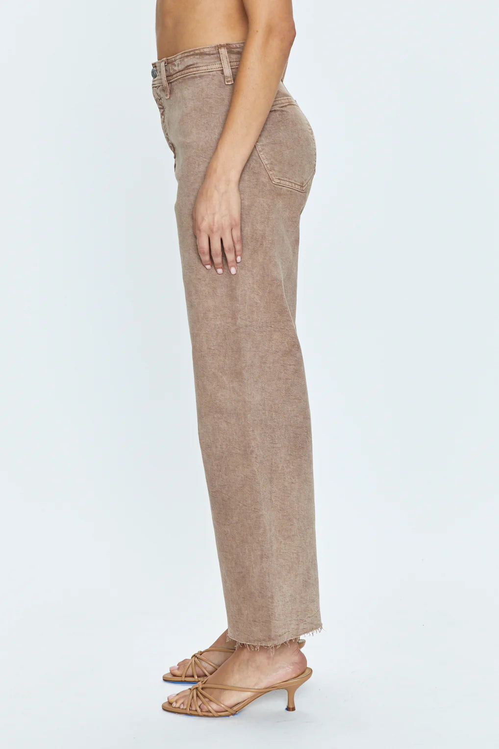 Pistola Penny Crop High Rise Wide Leg