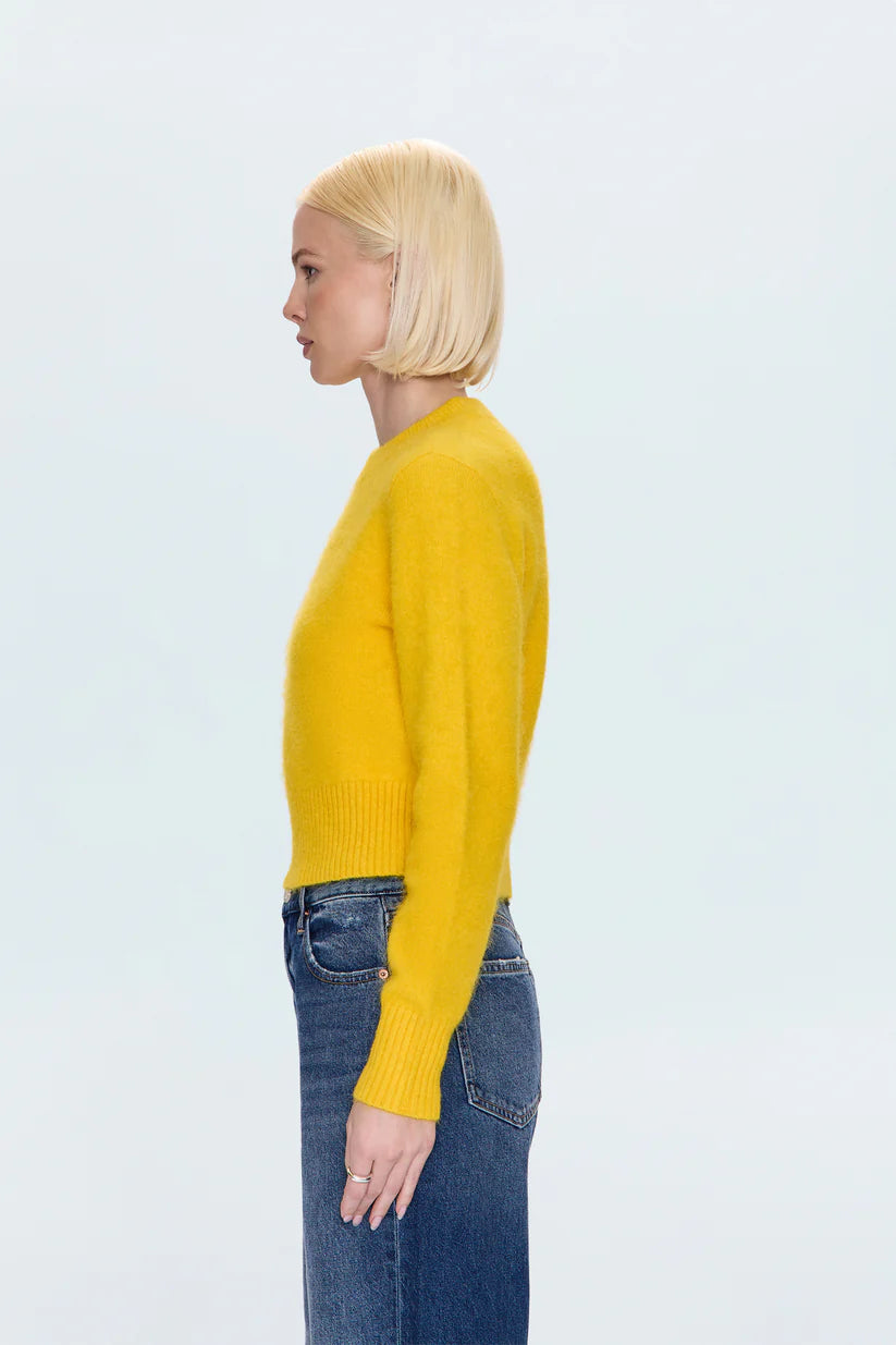 Pistola Sara Shrunken Crewneck Sweater
