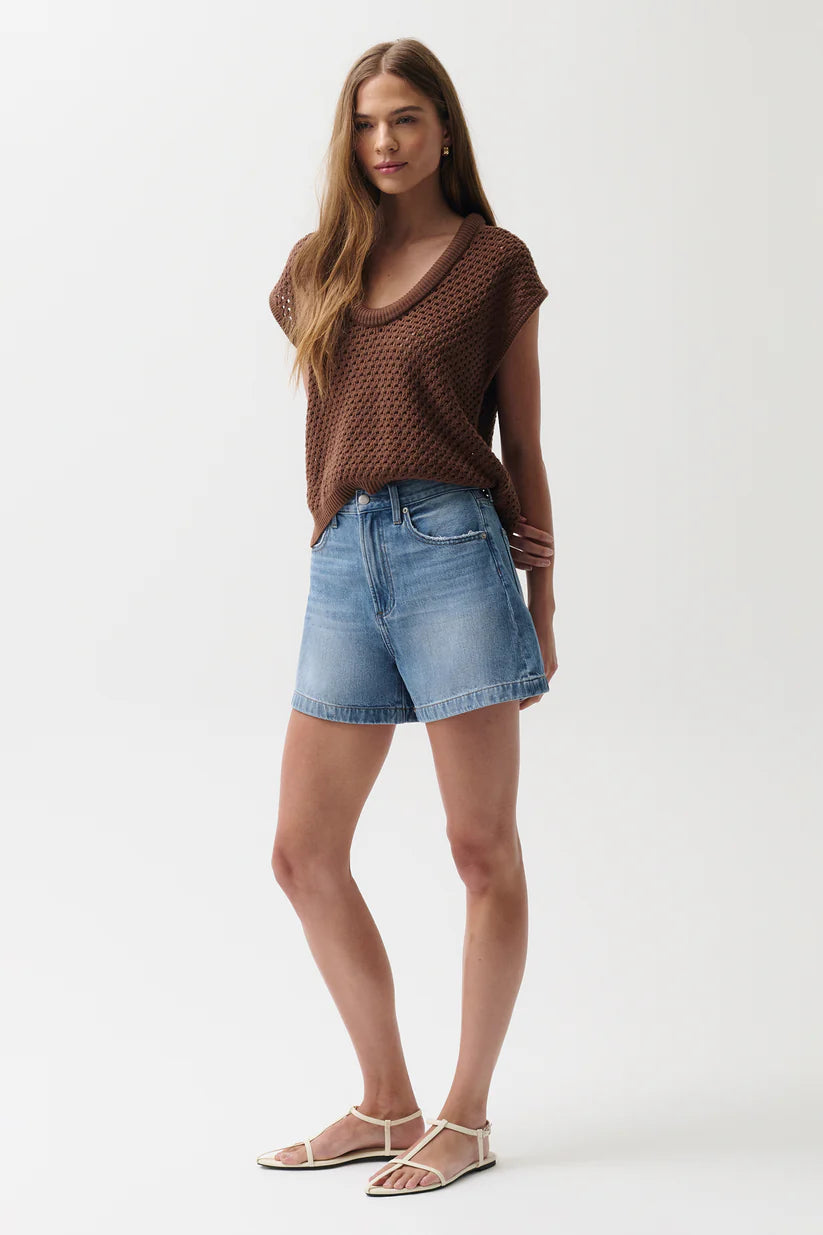 Pistola Saige High Rise A-Line Short
