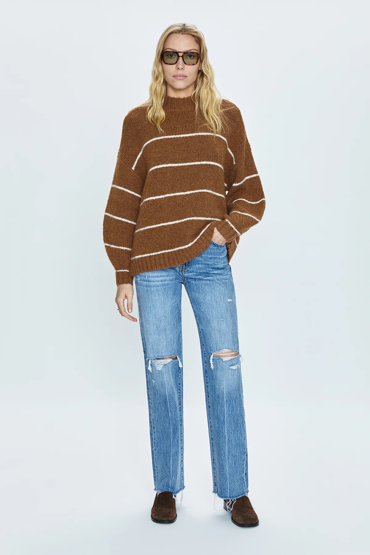 Pistola Carlen Mock Neck Sweater