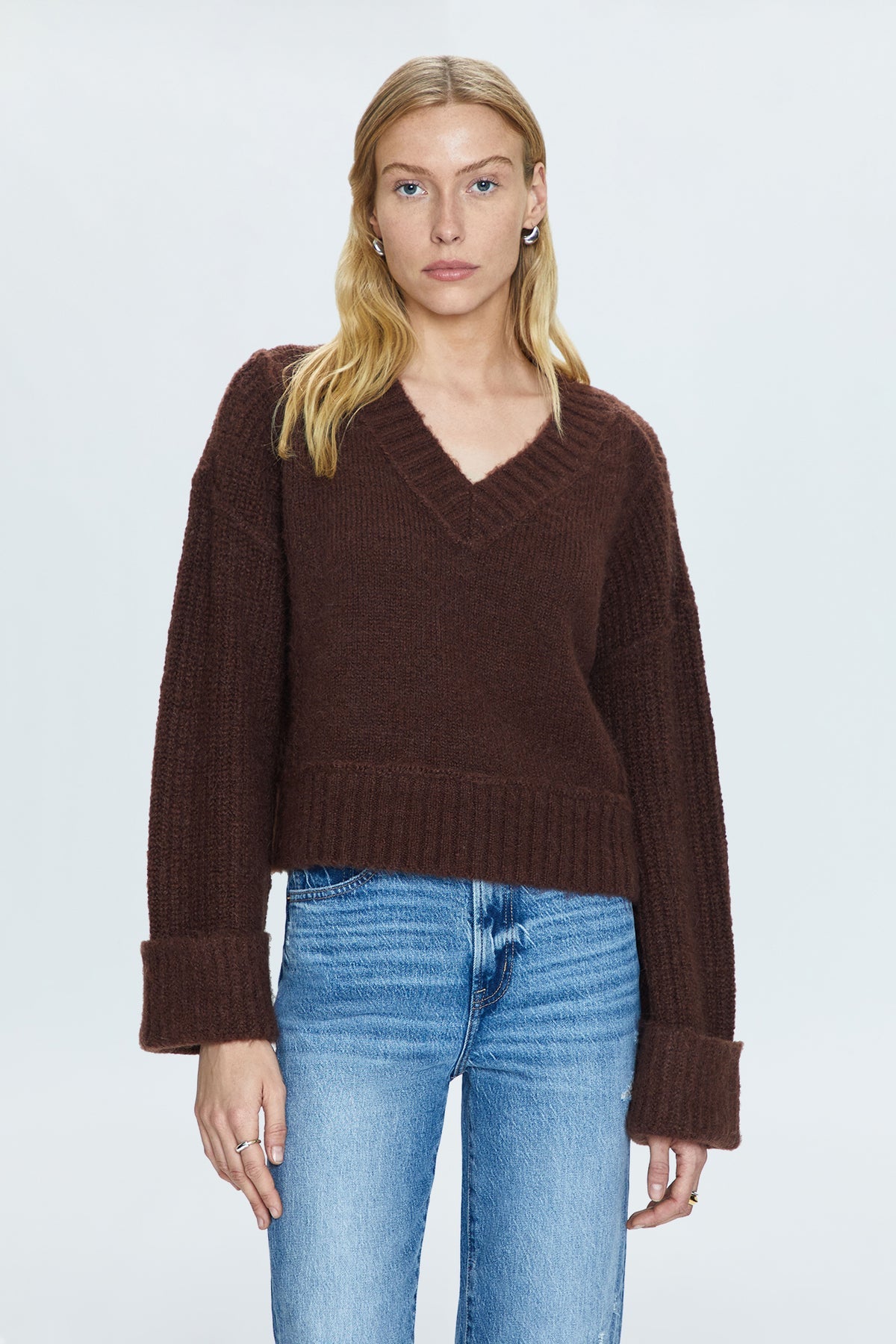 Pistola Joy Cropped Boxy Sweater