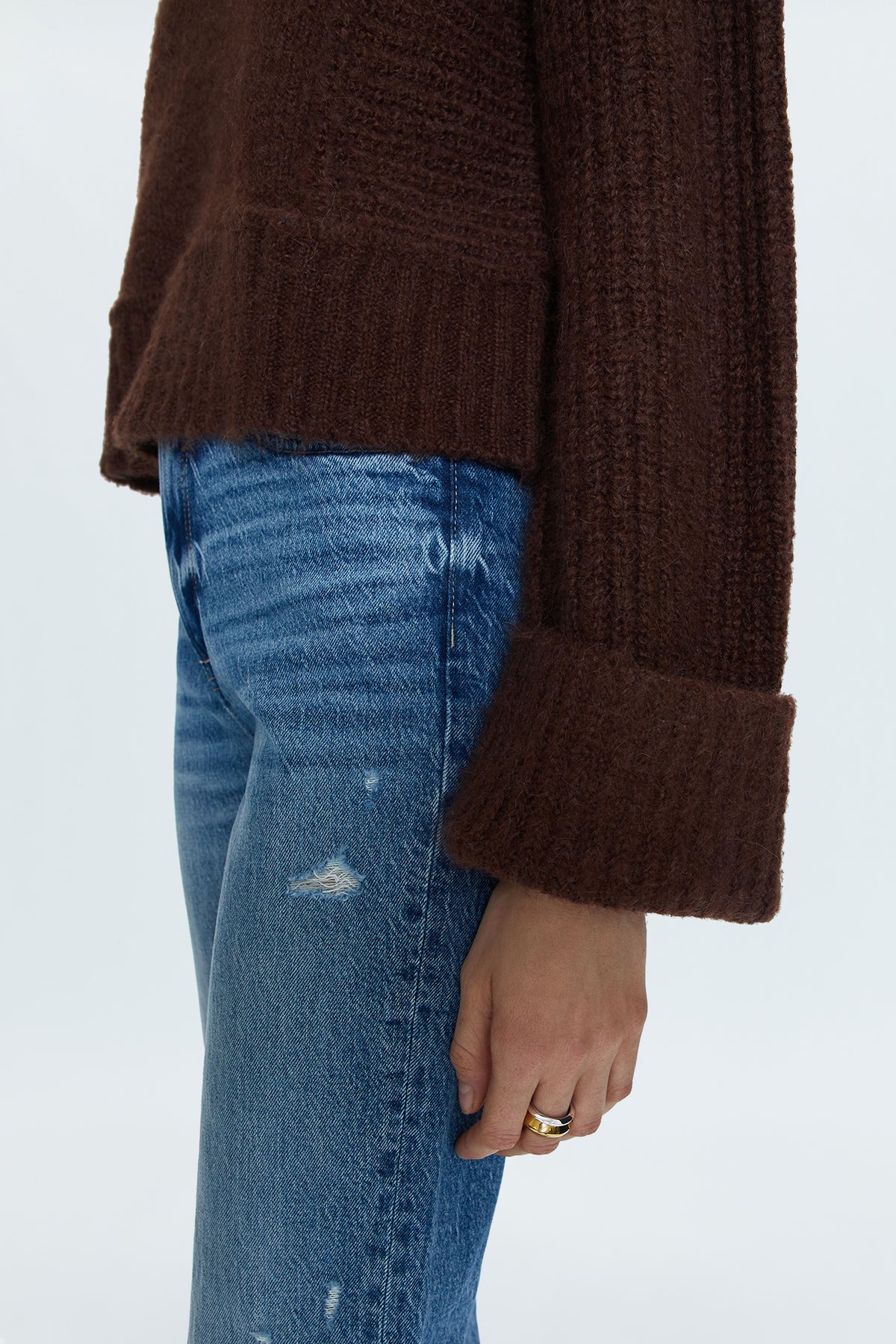 Pistola Joy Cropped Boxy Sweater