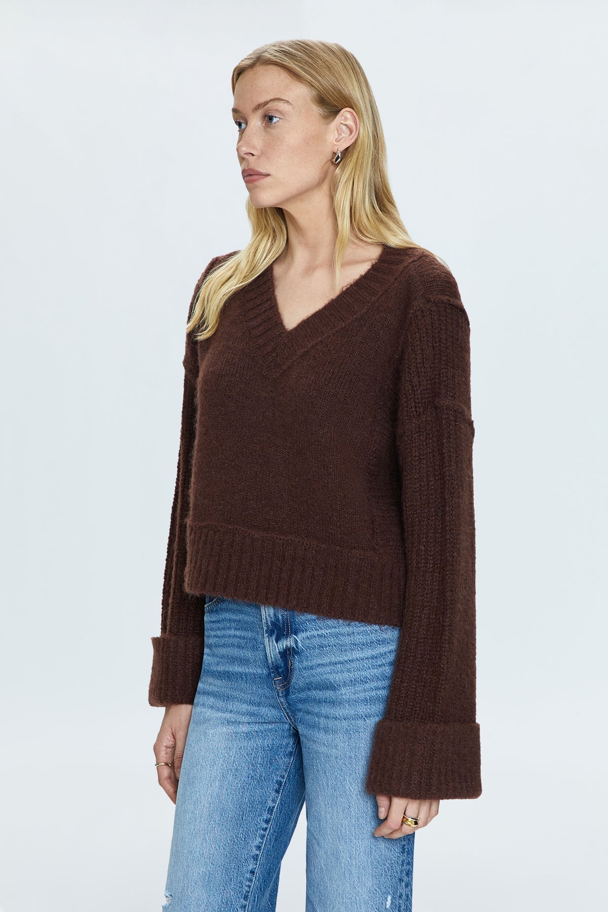 Pistola Joy Cropped Boxy Sweater