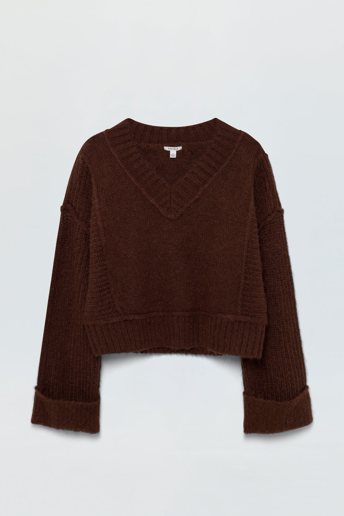 Pistola Joy Cropped Boxy Sweater