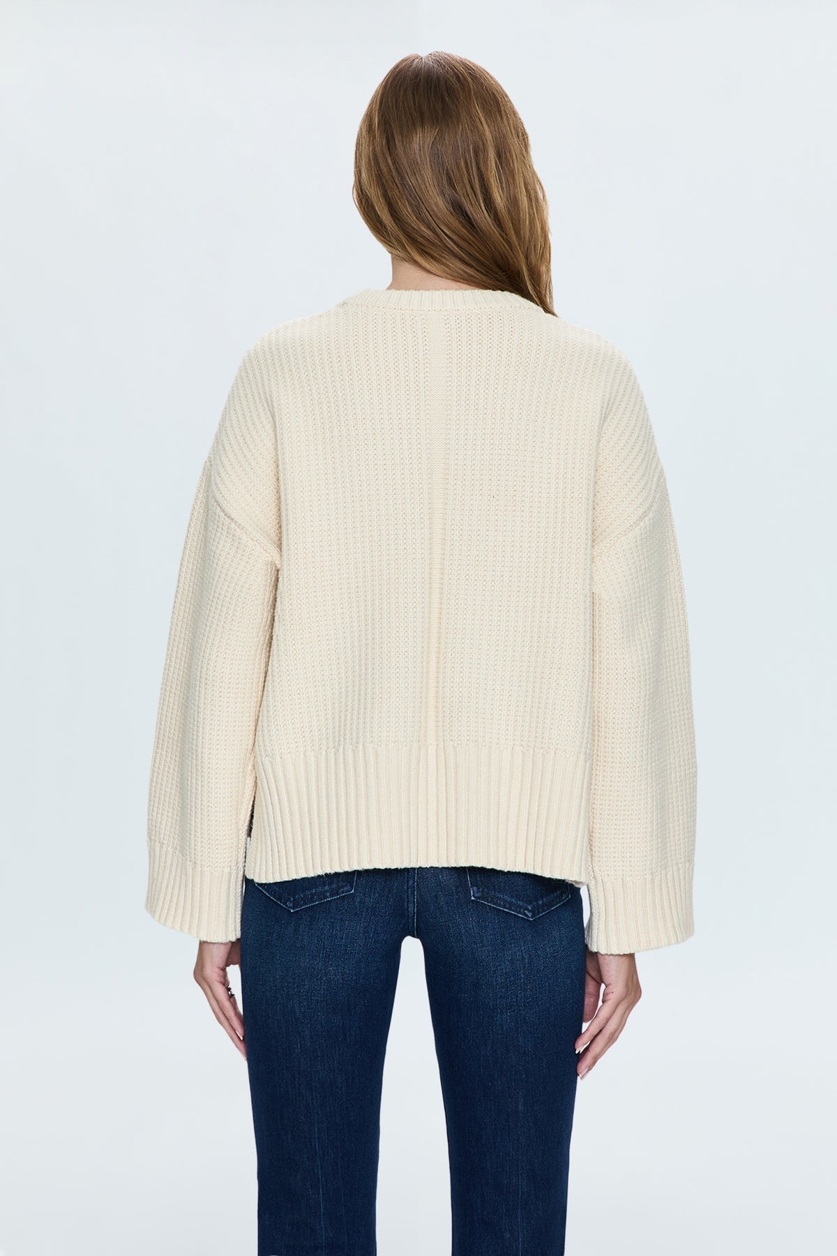 Pistola Leigh Textured Crewneck Sweater