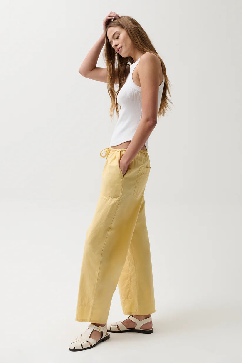 Pistola Theo Poplin Pant Light Turmeric