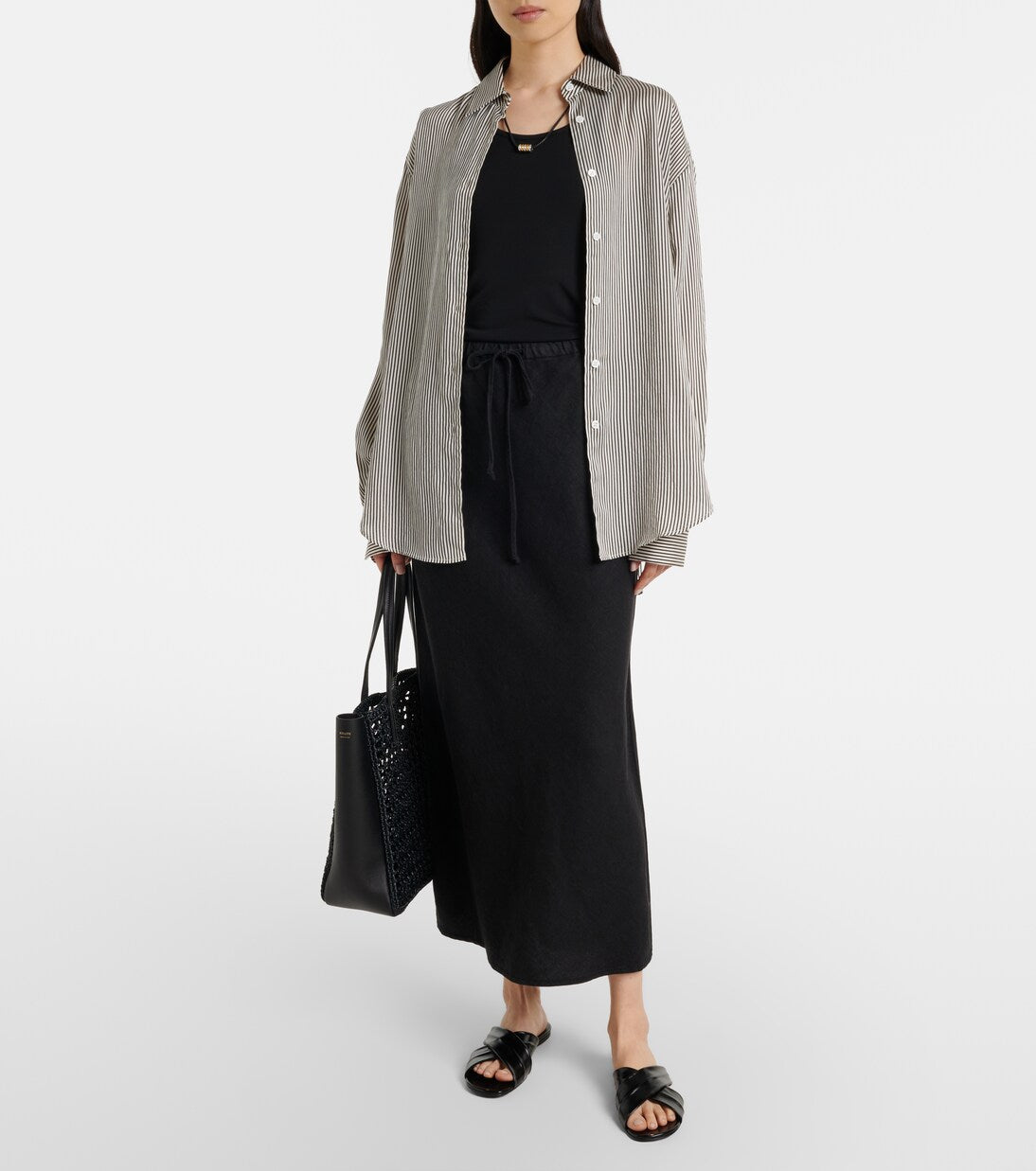 Velvet Beka Maxi Bias Skirt