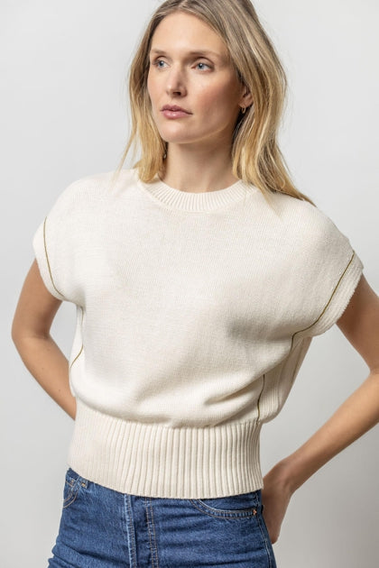 Lilla P Wedge Pullover Sweater