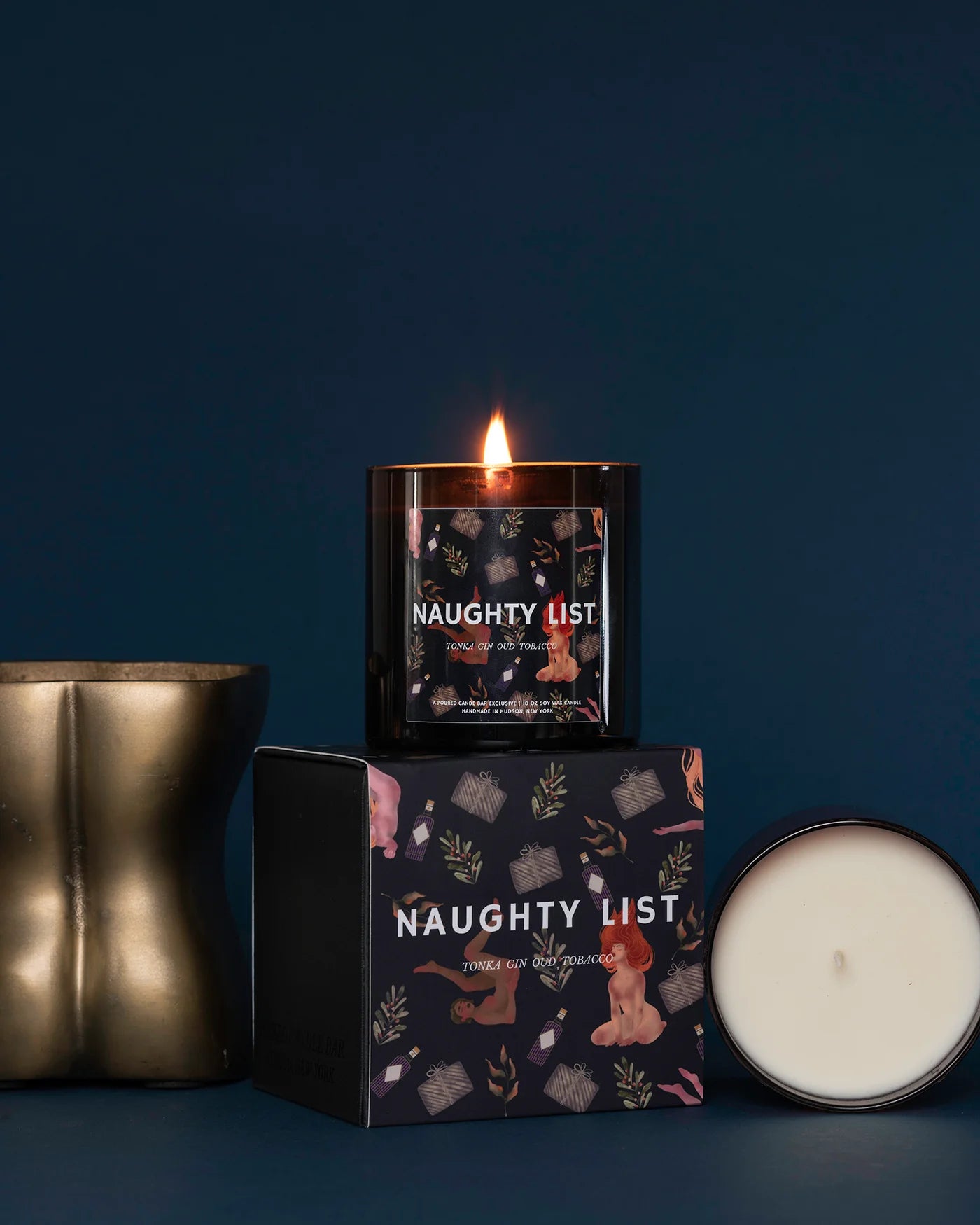 Poured Candle Bar Naughty List