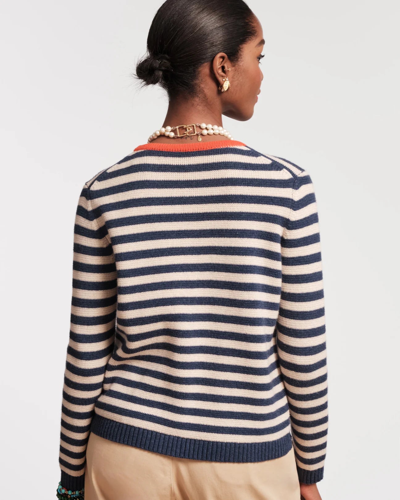 Frances Valentine Pierre Stripe Sweater