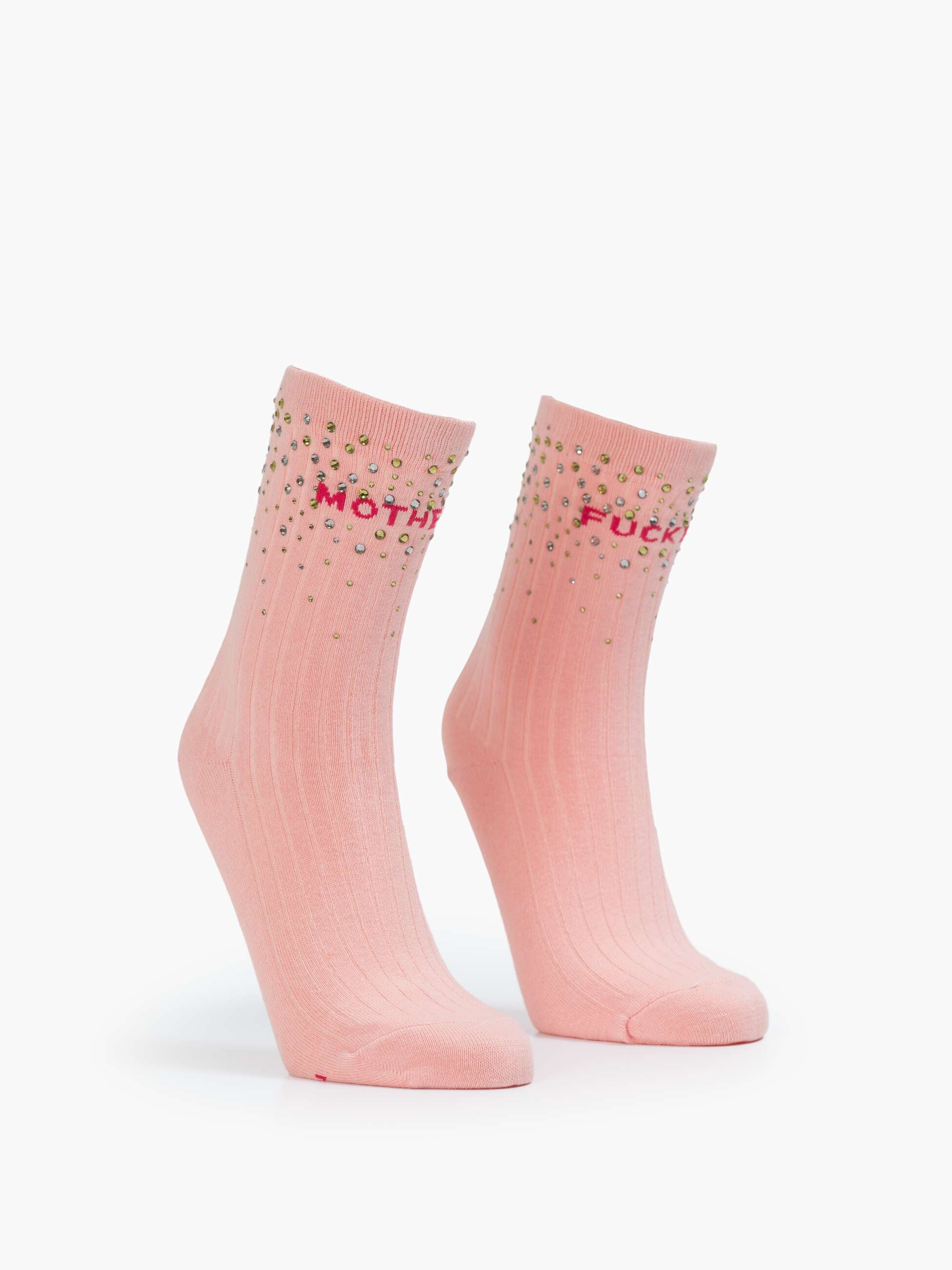 Mother The Half Step Pink With Crystals MF 7081-1555