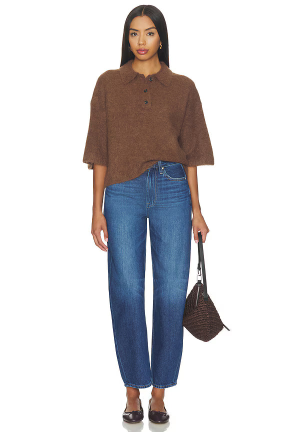 Pistola Sacha High Rise Relaxed Barrel Jean