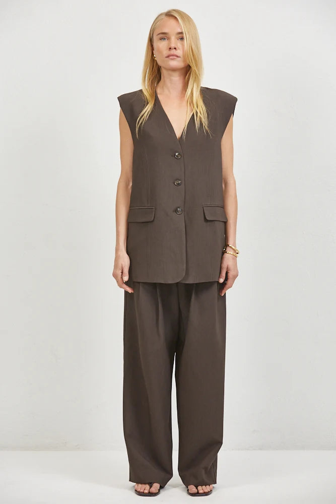 a.ren Lior Pleated Pant