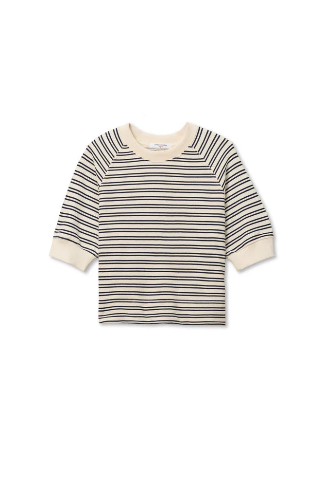 Perfect White Tee Effie French Terry Raglan Sweatshirt