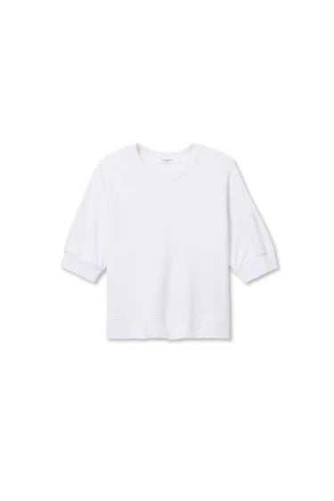 Perfect White Tee Effie French Terry Raglan Sweatshirt