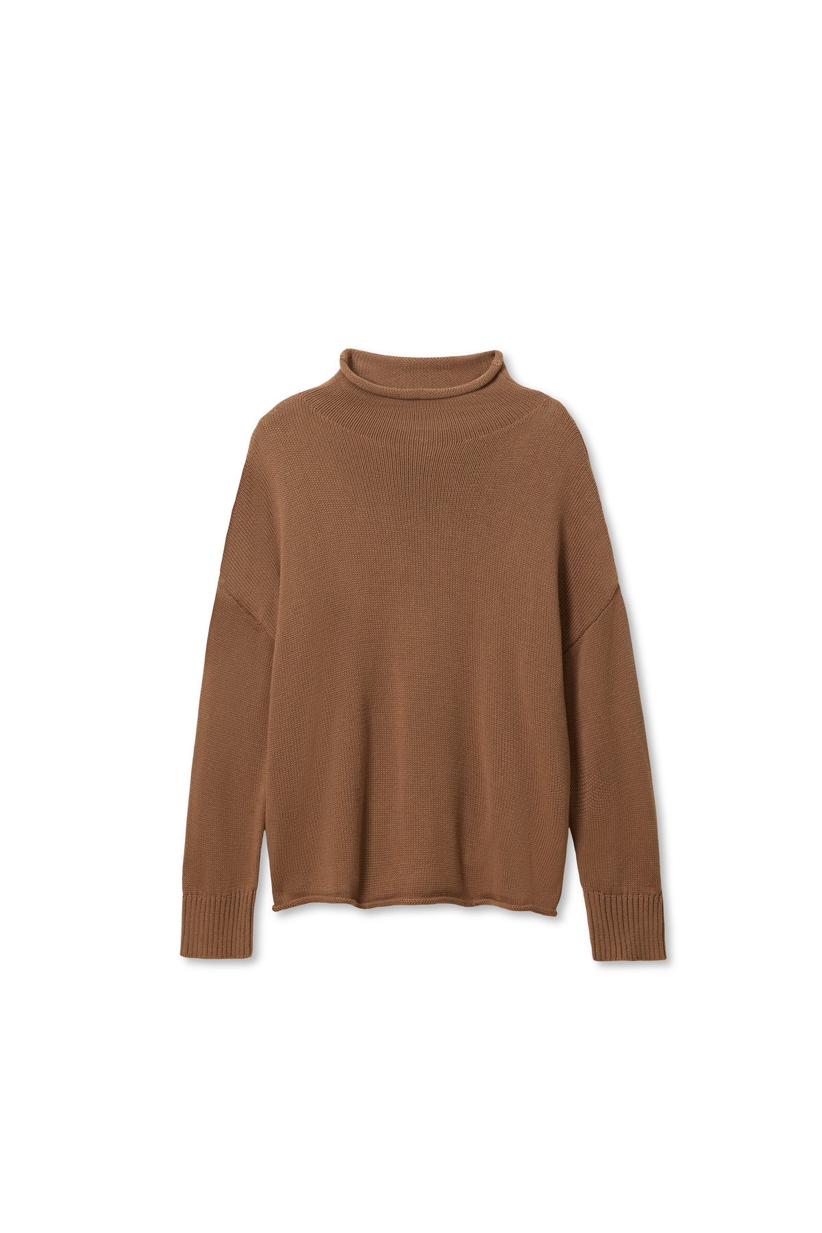 Perfect White Tee Avery Mock Neck Sweater