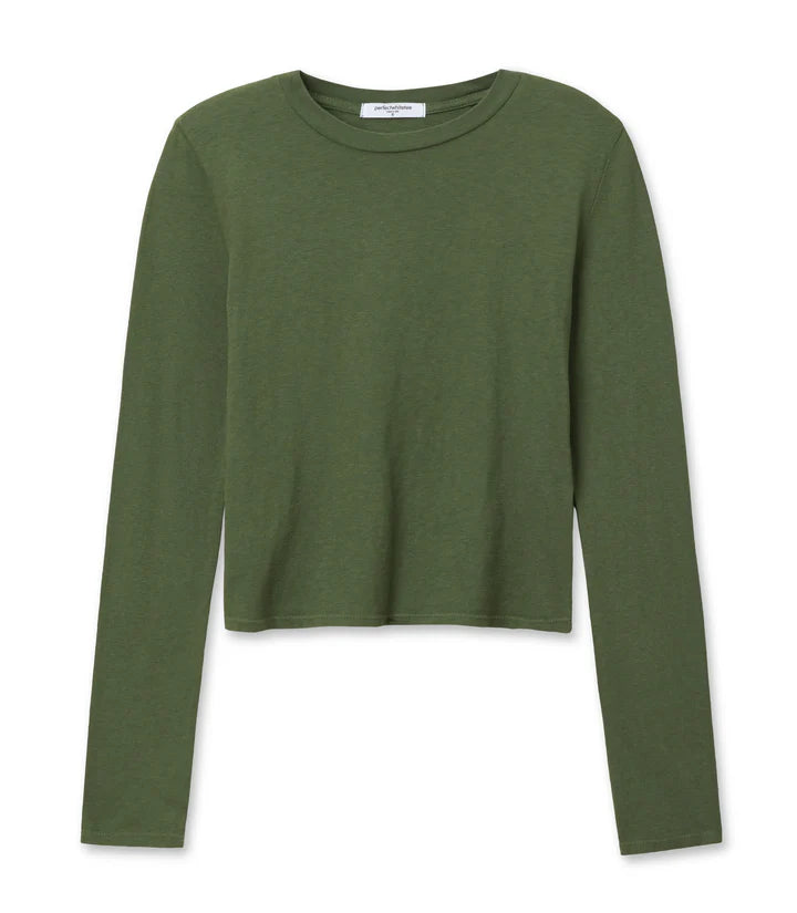 Perfect White Tee Jamie Recycled Cotton Crew Tee