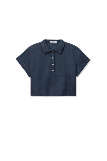 Perfect White Tee Tabitha Linen Polo