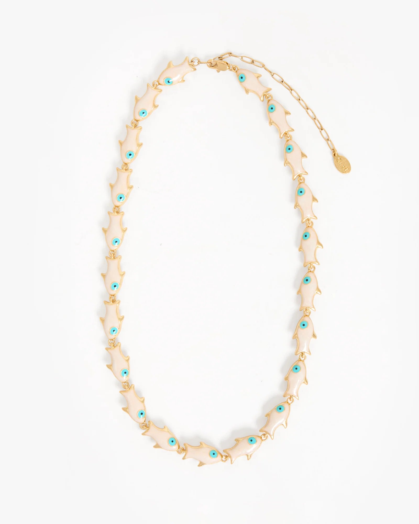 Clare V. Pearl Sardine Necklace CVJ1000806