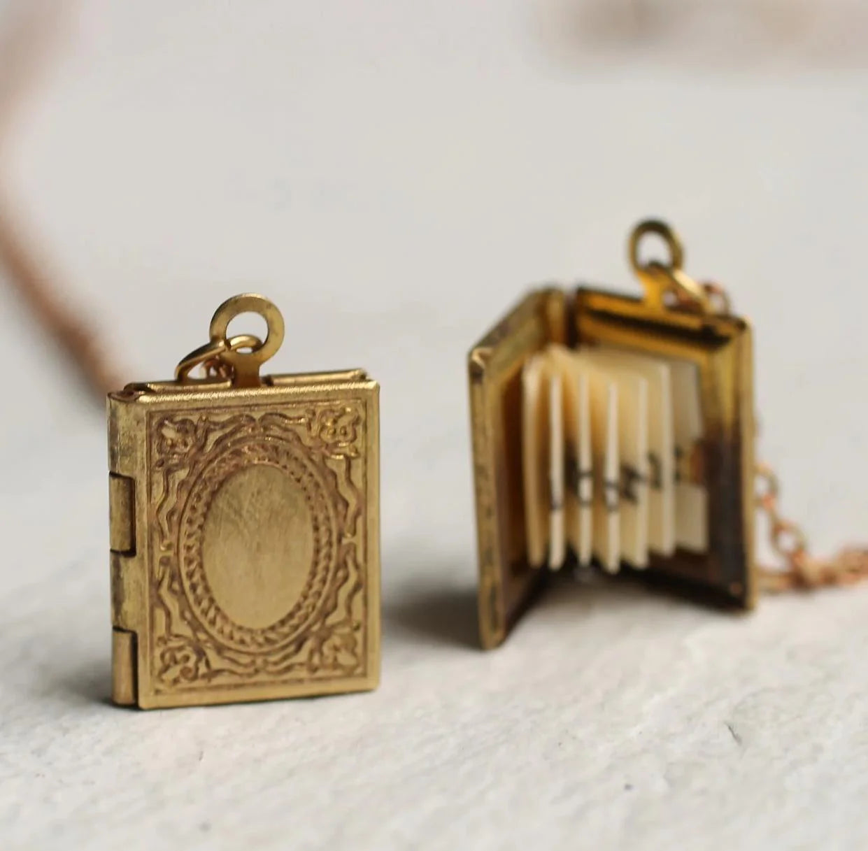 Silk Purse, Sow's Ear Book Locket