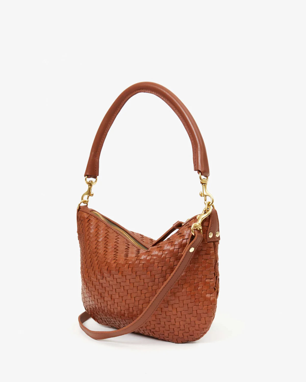 Clare V. Petit Moyen Messenger Woven HB-CB-MB-100018