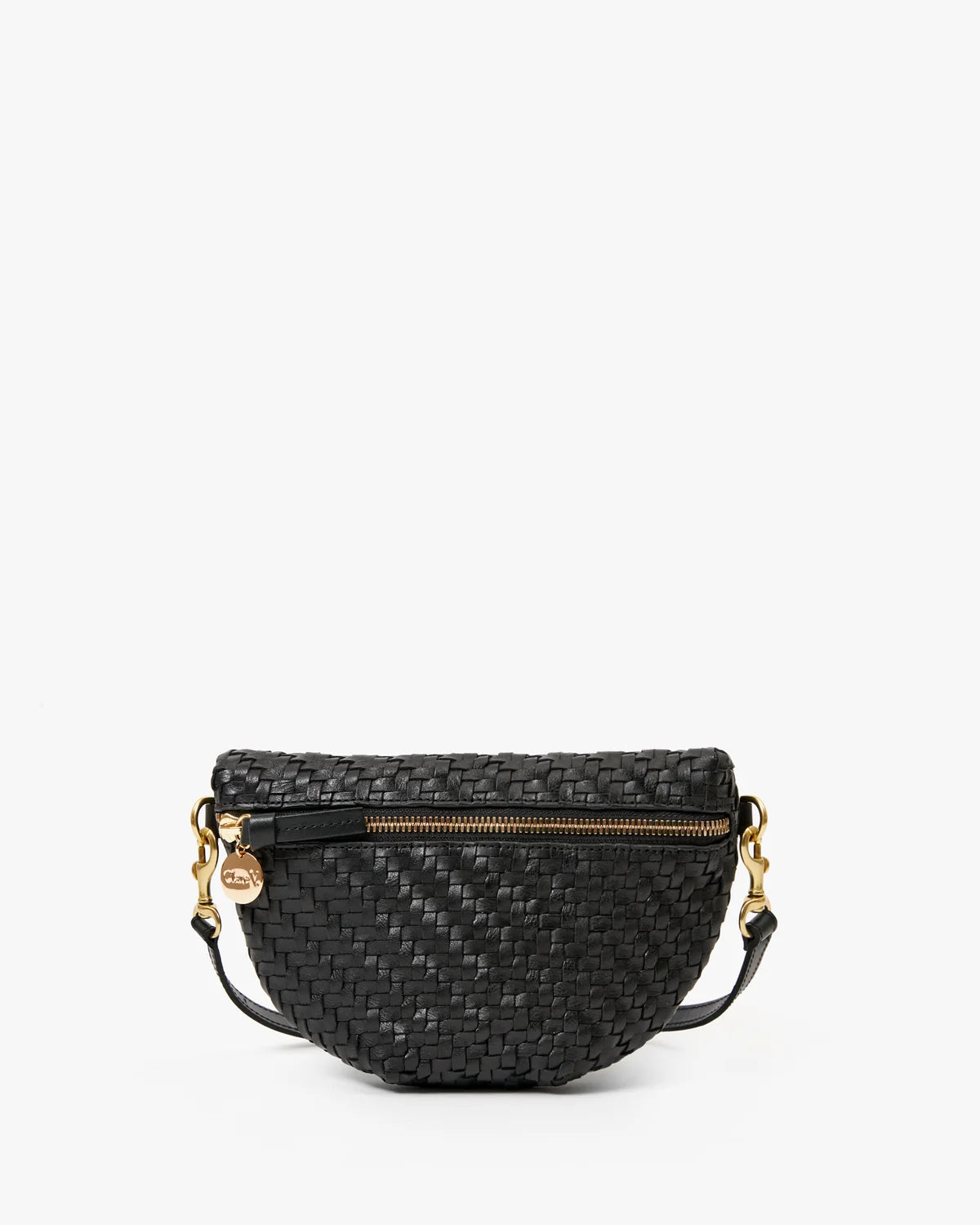 Clare V. Petite Fanny Woven Zig Zag 100006