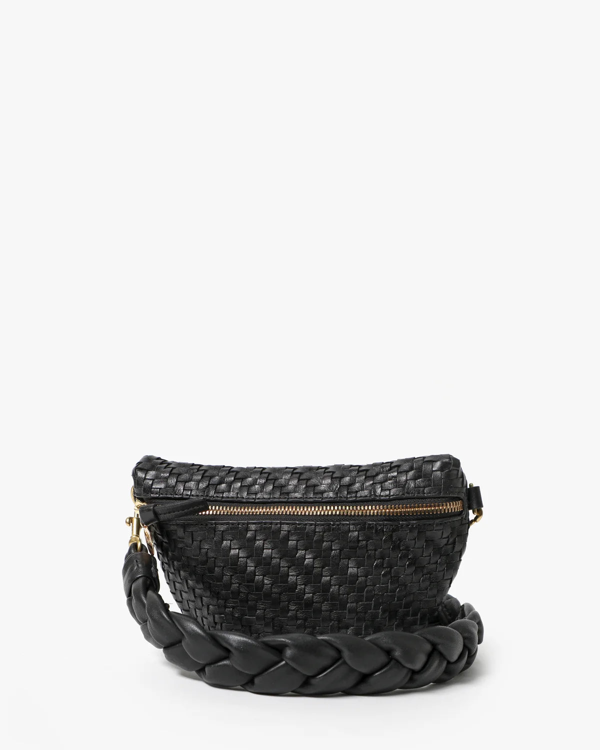 Clare V. Petite Fanny Woven Zig Zag 100006