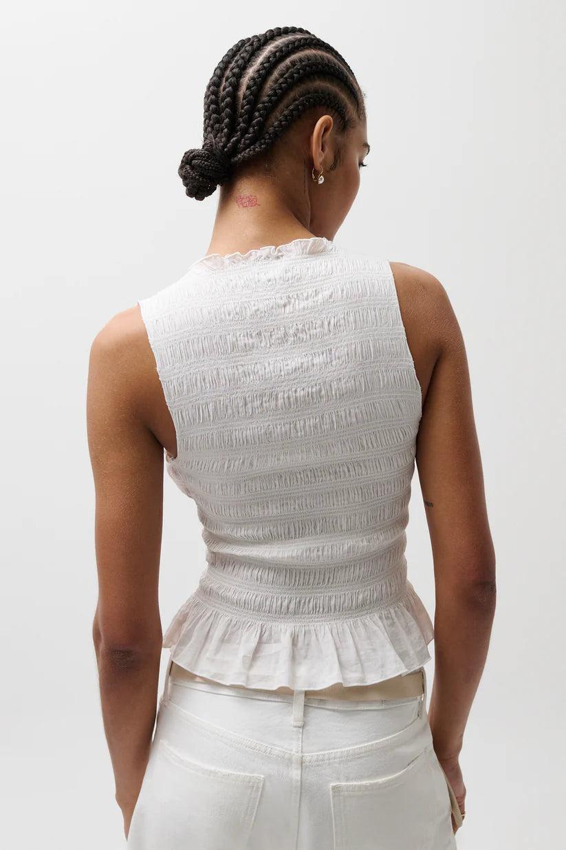 Pistola Phoebe Smocked Tank P00040010