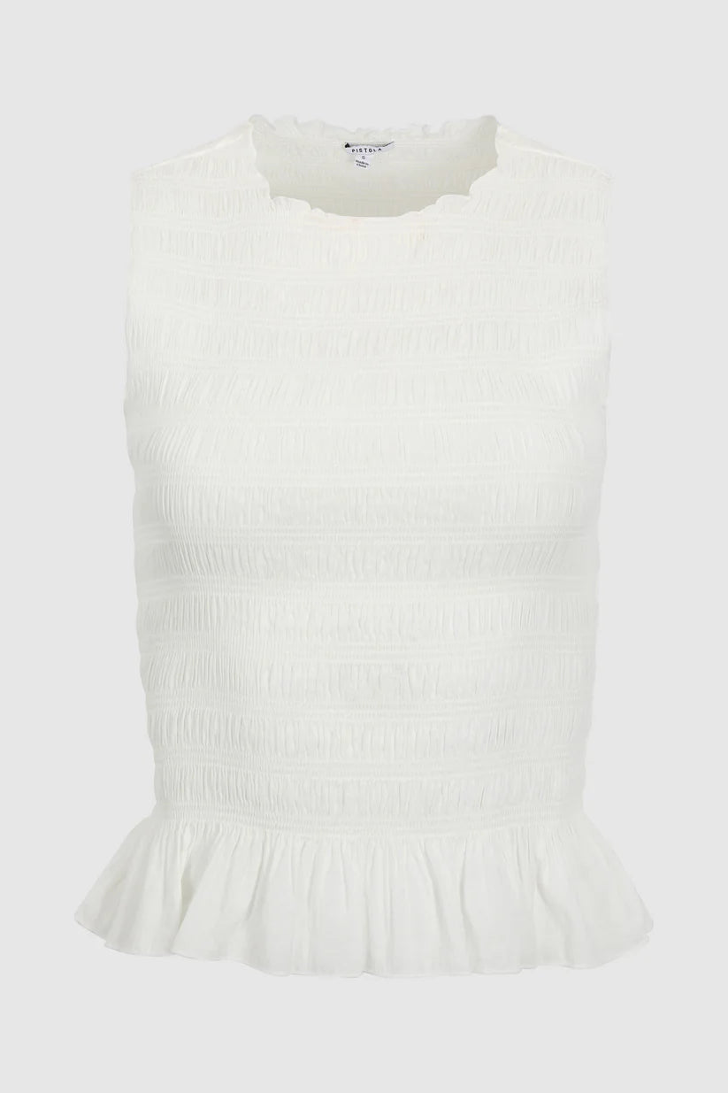 Pistola Phoebe Smocked Tank P00040010