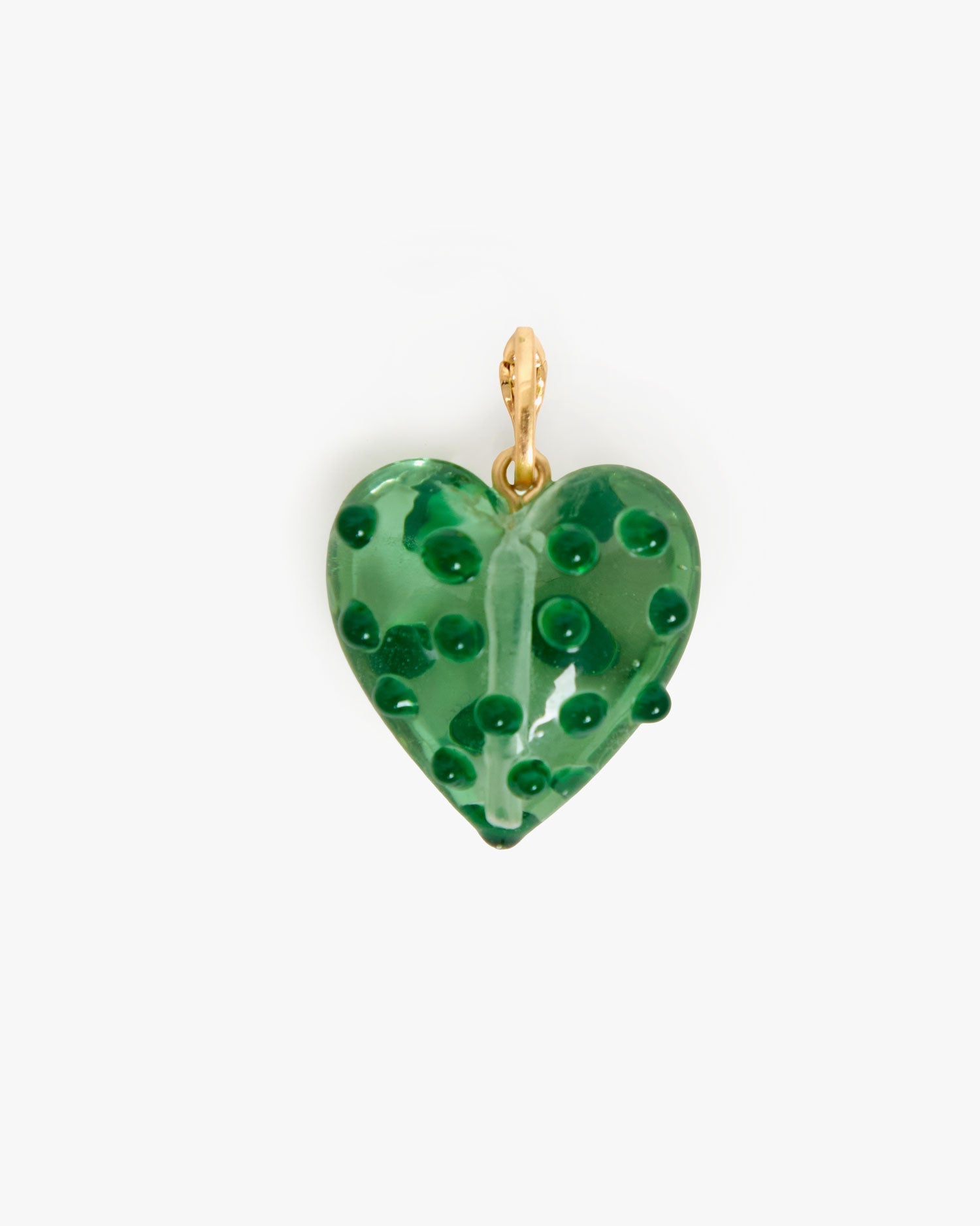 Clare V Polka Dot Heart Charm CVJ1000822