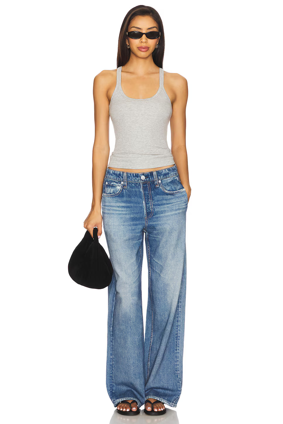 Rag & Bone Miramar Fleece Pull On Wide Leg