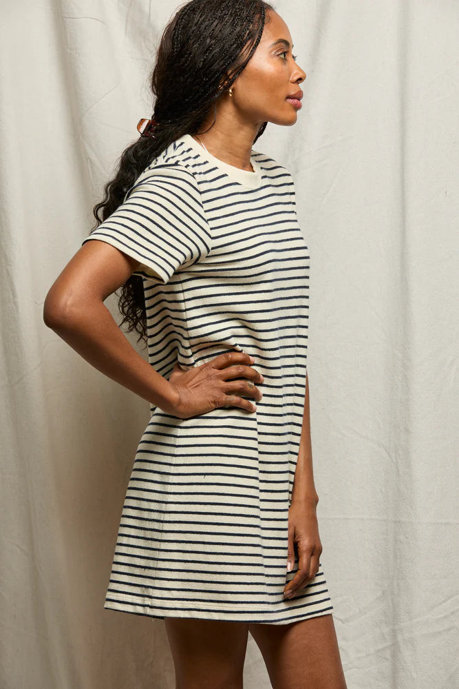 Perfect White Tee Rhett Striped Dress