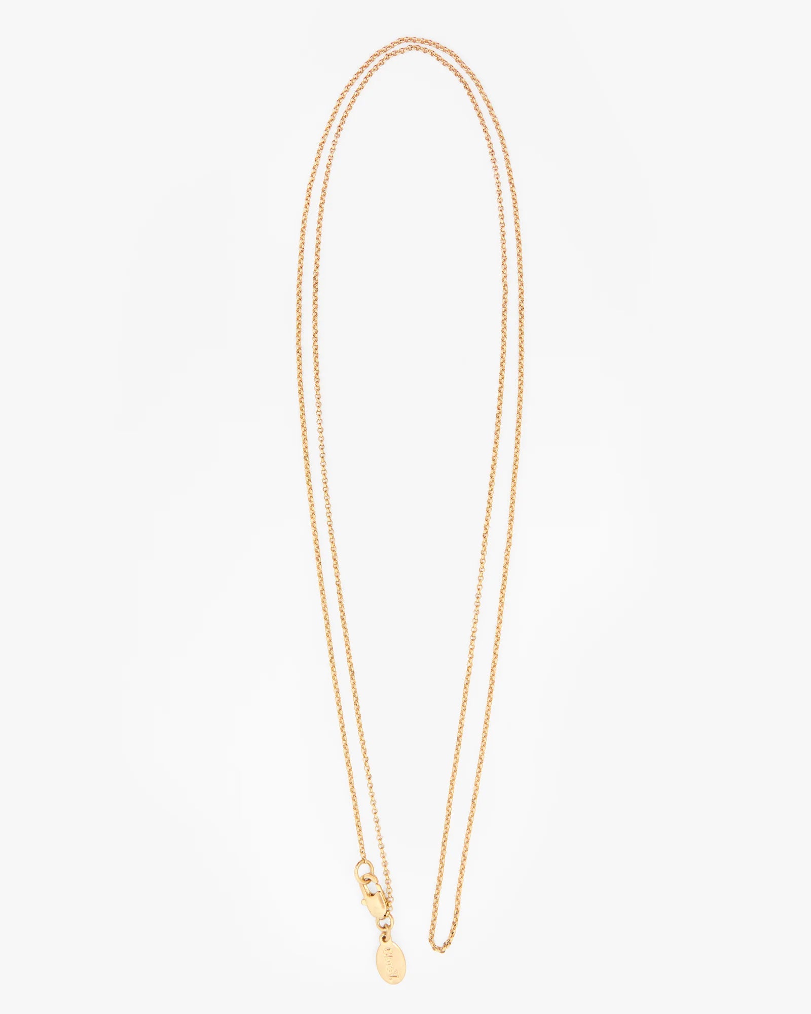 Clare V. Rolo Chain Necklace CVJ1000805