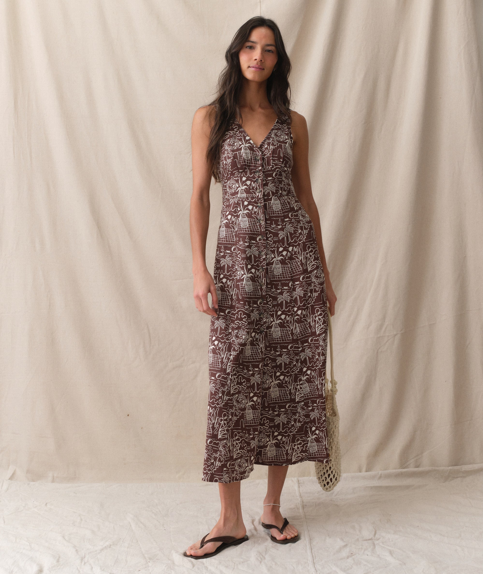 Marine Layer Camila Maxi Dress