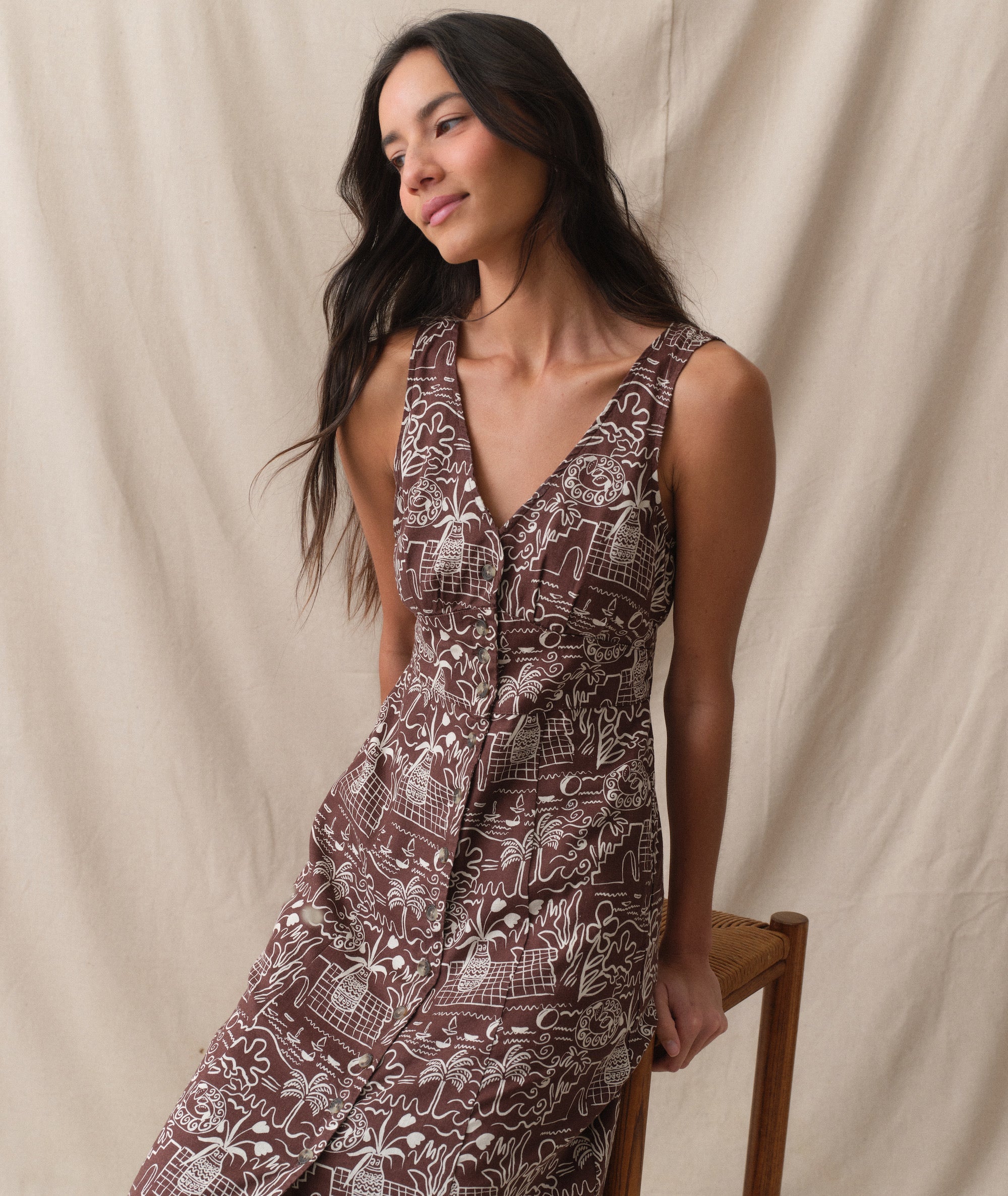 Marine Layer Camila Maxi Dress