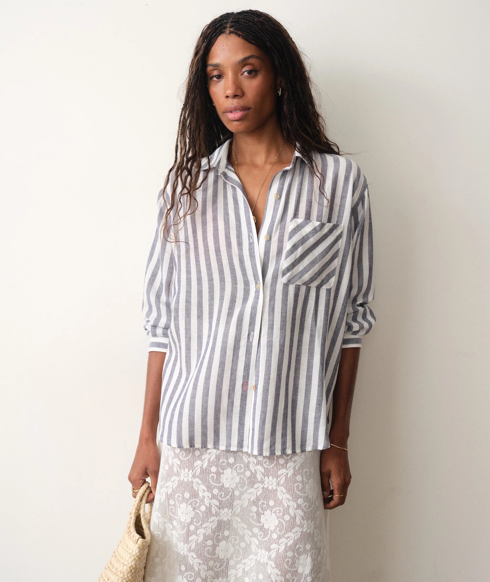 Marine Layer Jane Relaxed Linen Shirt