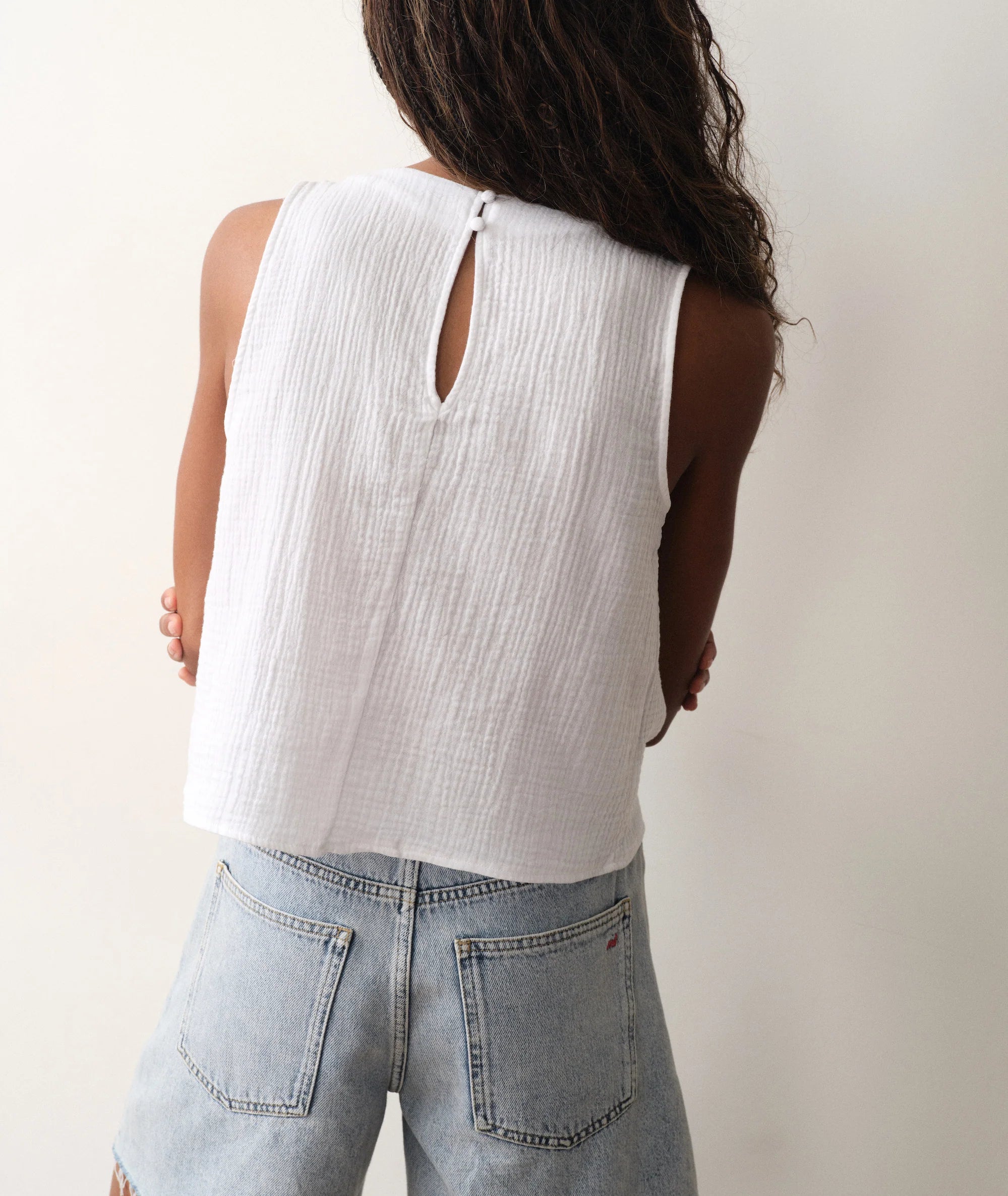 Marine Layer Serena High Neck Tank