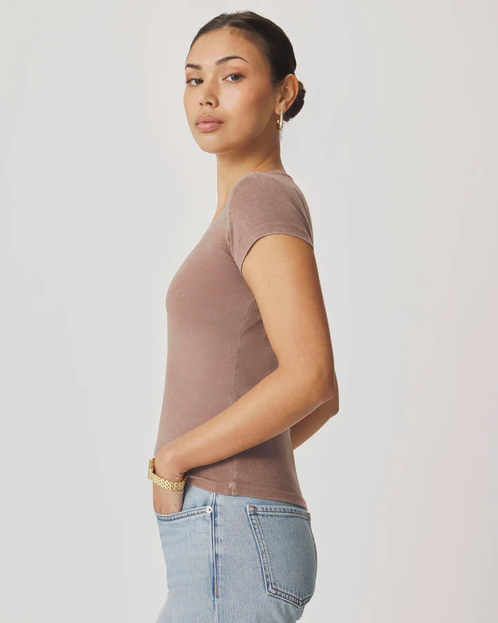 Splendid Josie Stretch V-Neck Tee RS6K440