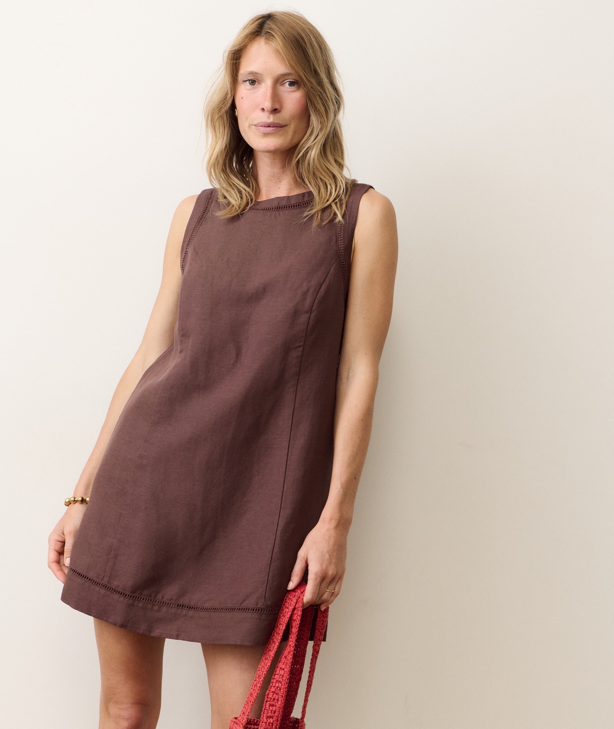 Marine Layer Cora Linen Mini Dress