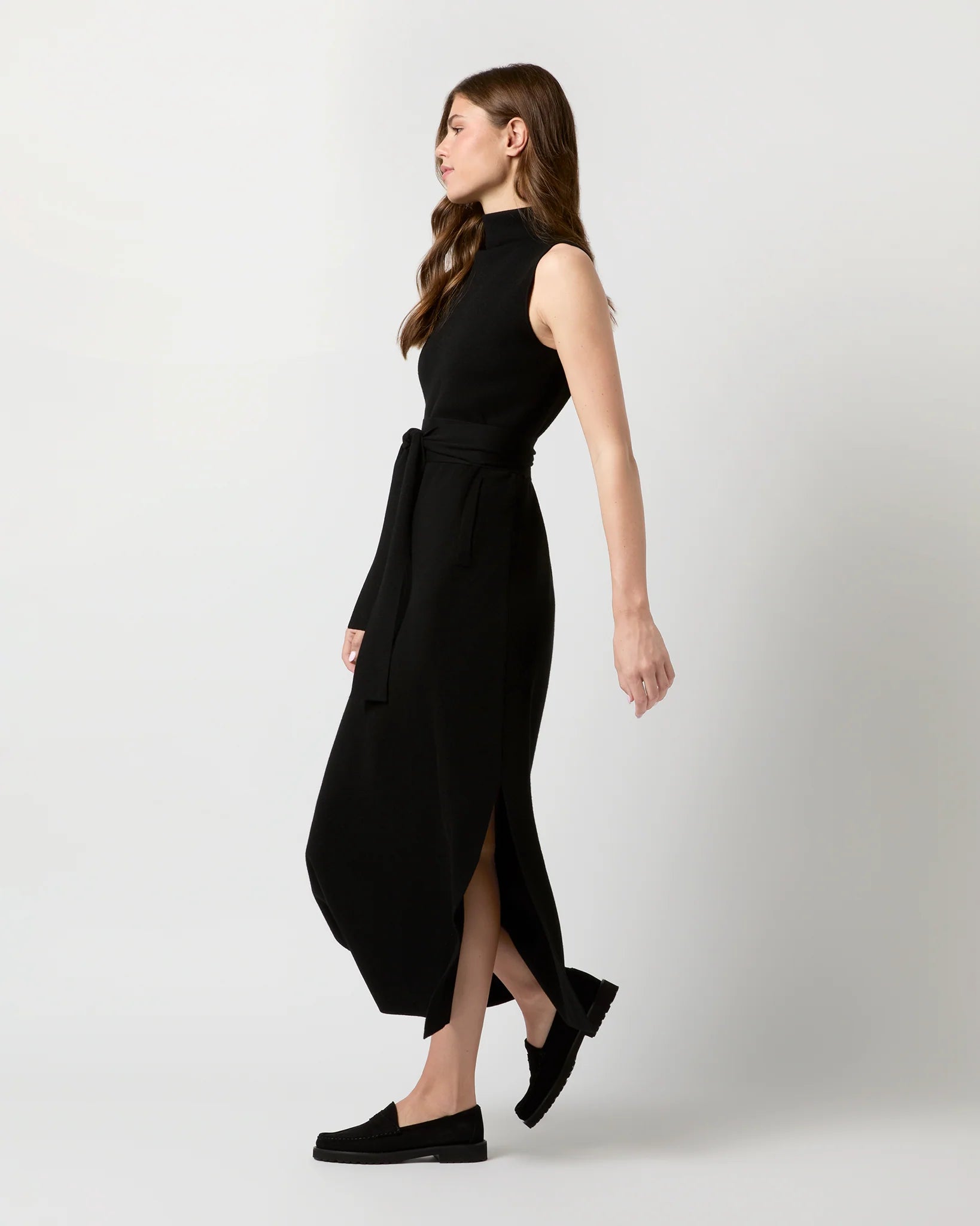 Ann Mashburn Maya Funnel-Neck Dress